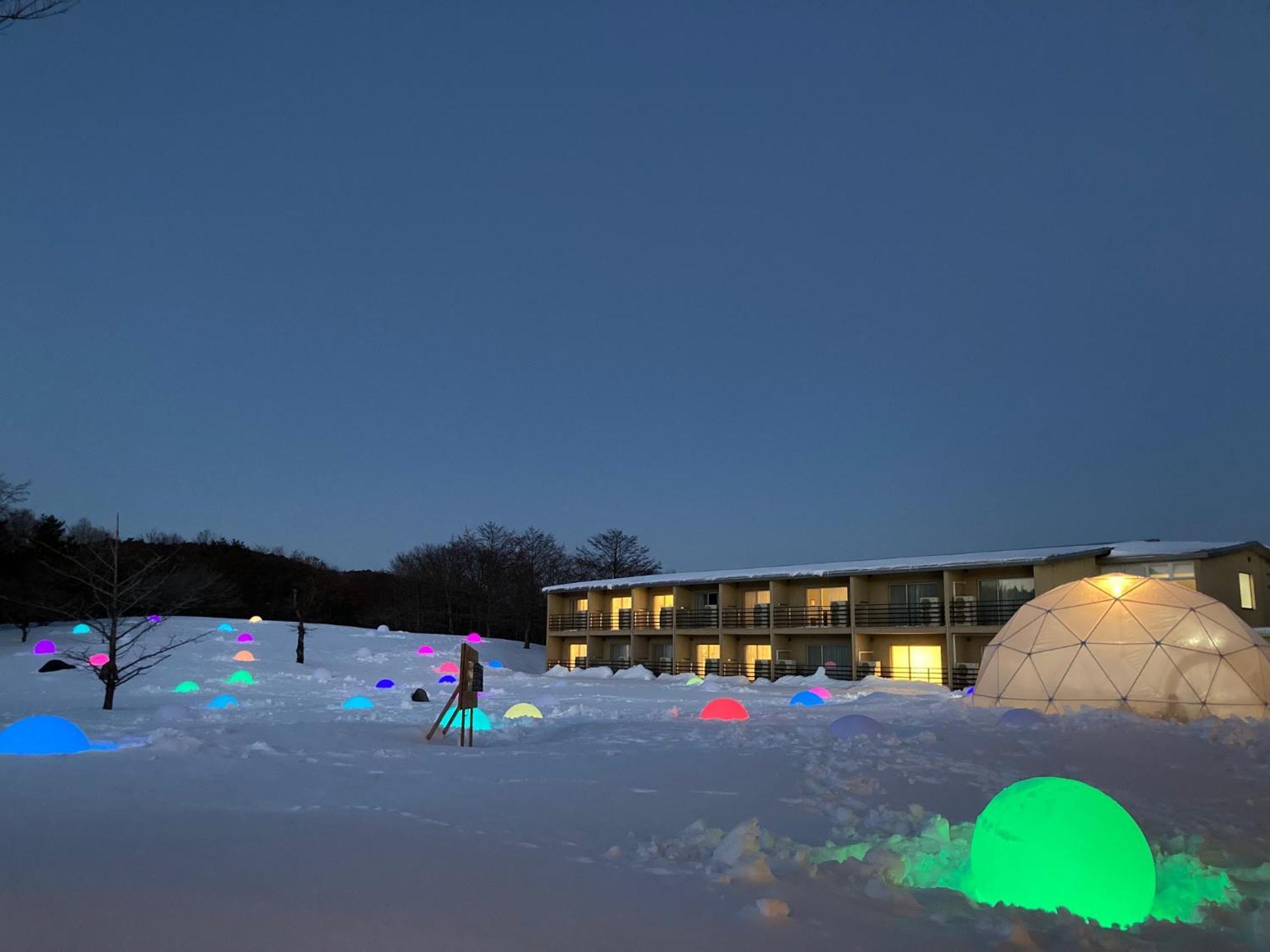 Mineyama Kogen Hotel Relaxia Kamikava Kültér fotó